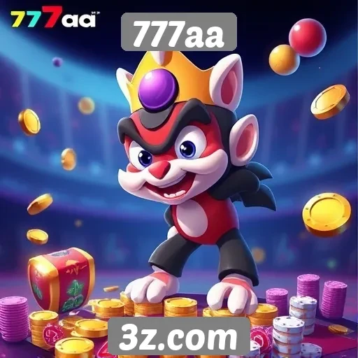 Análise da popularidade do site de jogos 777aa