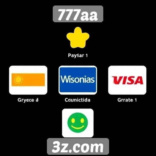 Métodos de pagamento aceitos no site 777aa